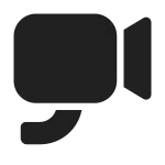 Video Security SVG Icon